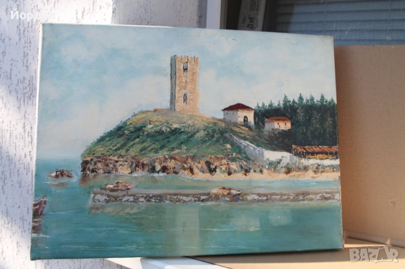 Майсторска картина масло върху платно, снимка 1