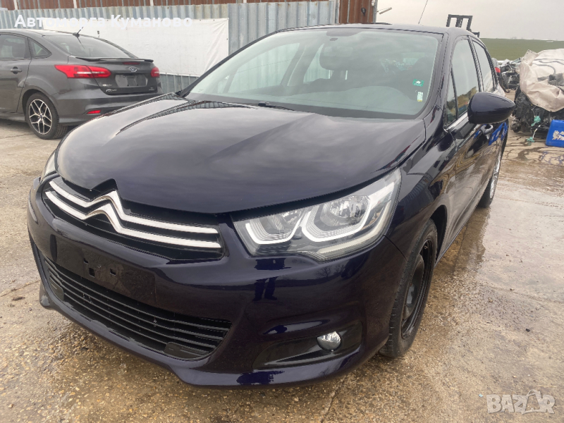 Citroen C4 1.6 Blue HDI, 99 ph., 5sp., engine BHY, 76 000 km., 2016, euro 6B, Ситроен Ц4 1.6 Блу ХДИ, снимка 1