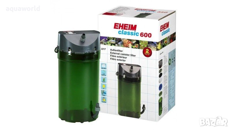 "ПРОМОЦИЯ" Външен филтър EHEIM Classic 600 (без филтърна медия), снимка 1