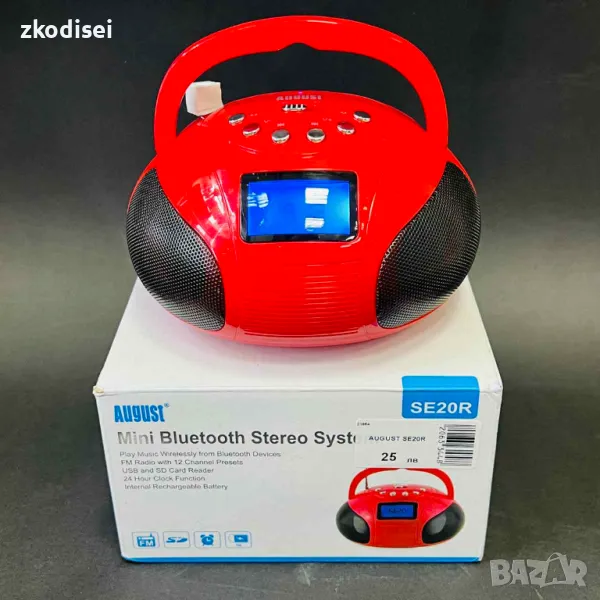 Bluetooth тонколона AUGUST SE20R, снимка 1