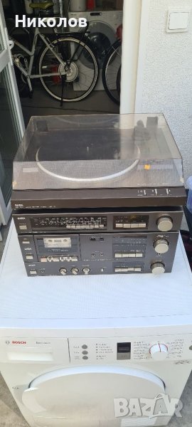 SABA тунер, дек, усилвател и грамофон, снимка 1