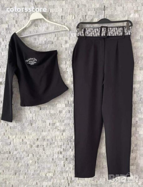 Черен комплект  Cristian Dior  код IM-F12, снимка 1