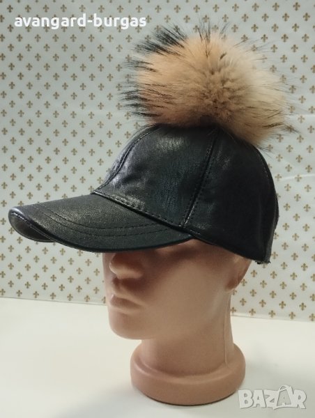 Дамска кожена шапка - 10 avangard-burgas , снимка 1