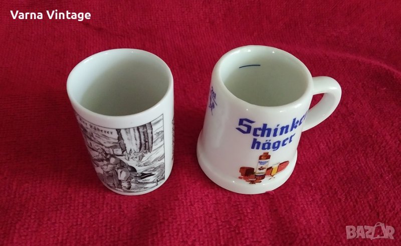 Две колекционерски мини чаши. Германия., снимка 1