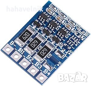 BMS 3s Контролер за зареждане на литиево йонни батерии, зарядно за 3 клетки, снимка 1