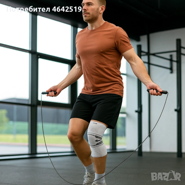 Ортопедична поддръжка за коляно VBOSI NO:7781B – стабилност, комфорт и защита при движение, снимка 1