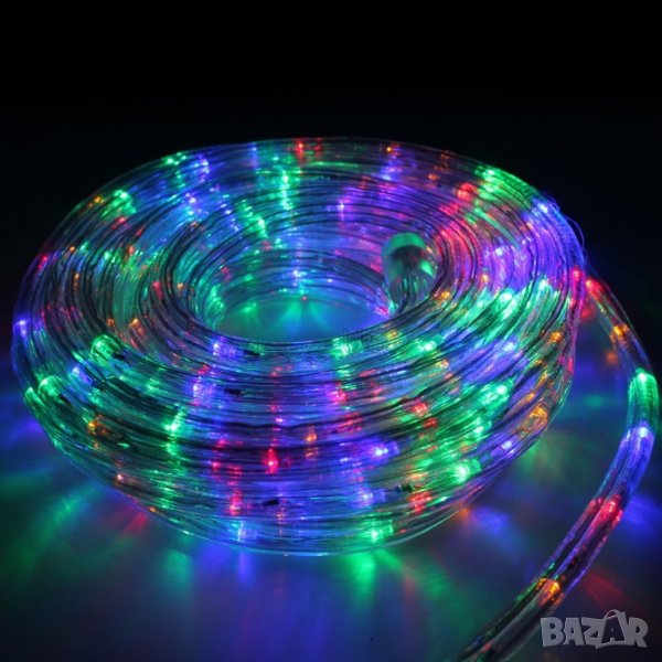 Светодиоден RGB светещ LED маркуч 10 метра за коледна и парти украса  , снимка 1