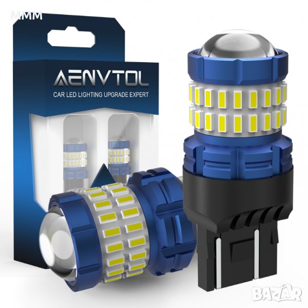 2 х LED Автокрушки Т20 W21W 7440, снимка 1