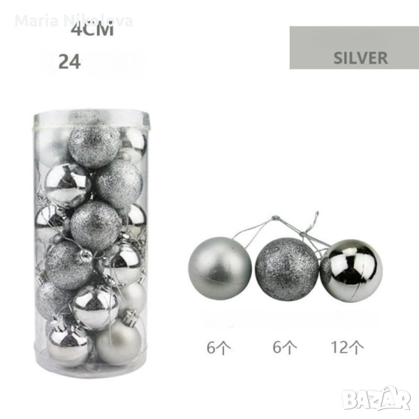 коледни топки, снимка 1