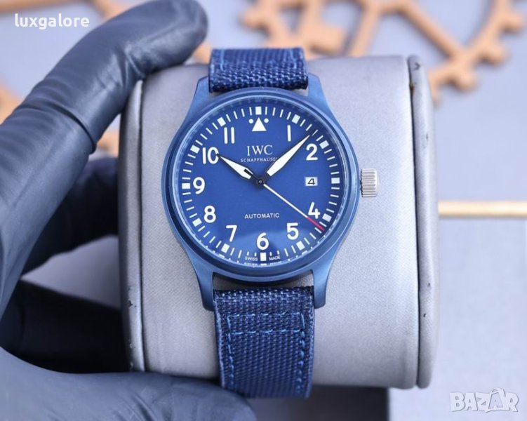 Мъжки часовник IWC Pilot's Laureus Sport for Good с автоматичен механизъм, снимка 1