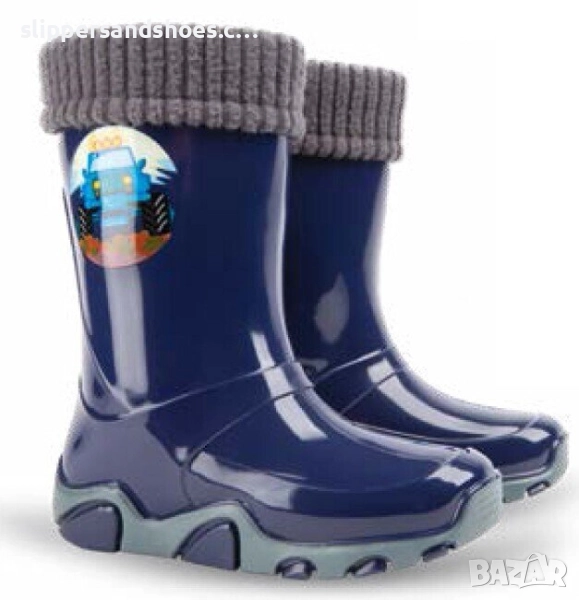 Детски гумени ботуши DEMAR син 20/35, снимка 1