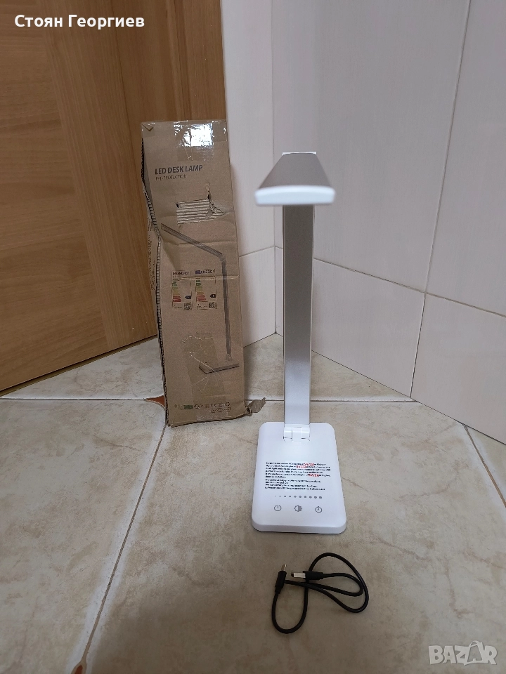 Чисто нова лед лампа за бюро, снимка 1