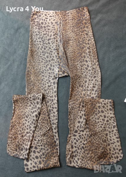 H&M 50 den нов чорапогащник M размер в леопардов принт , снимка 1