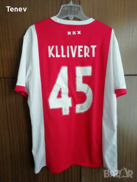 Ajax Amsterdam Justin Kluivert Adidas оригинална тениска фланелка , снимка 1