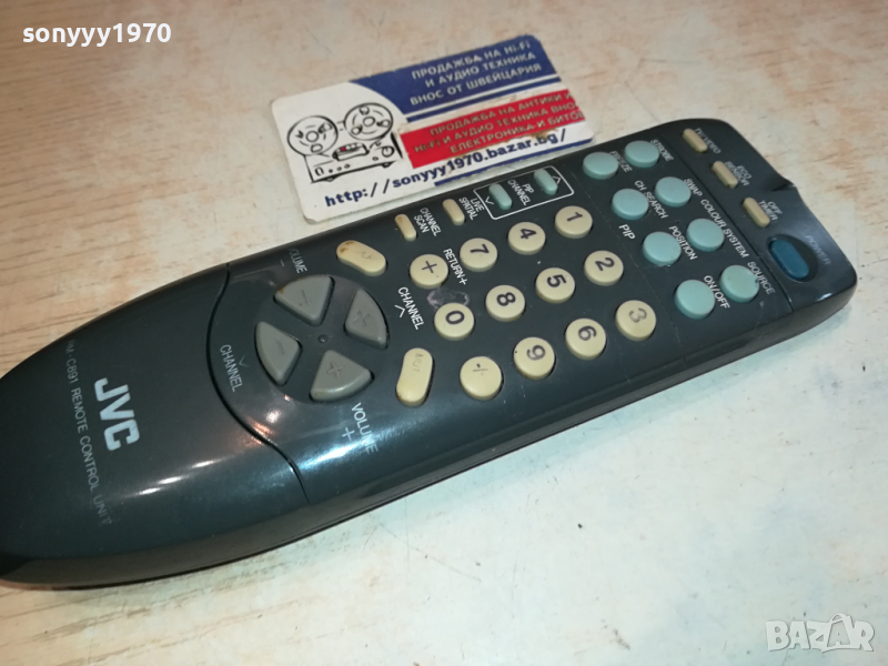 JVC REMOTE TV VIDEO 0403241150, снимка 1