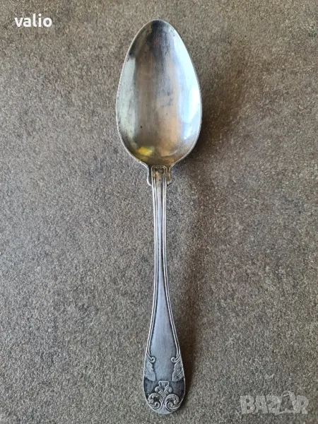 Голяма сребърна лъжица , снимка 1