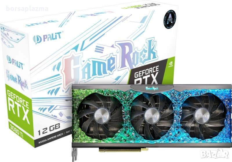 Palit GeForce RTX 3080Ti GameRock 12GB GDDR6X, 384bit, 3x DP 1.4a, 1x HDMI2, снимка 1