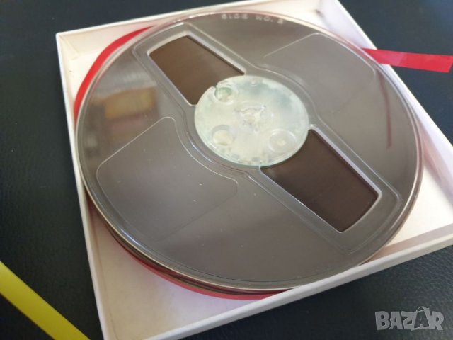 Лот от две магнетофонни ролки 15см С ленти и кутии. Комплекта за 30лв., снимка 4 - Декове - 39725256