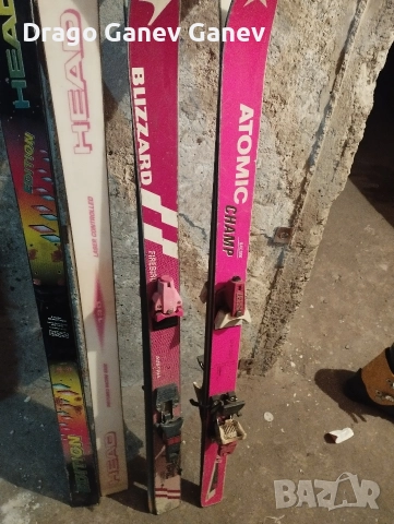 Ретро детски ски. , снимка 3 - Антикварни и старинни предмети - 52676180
