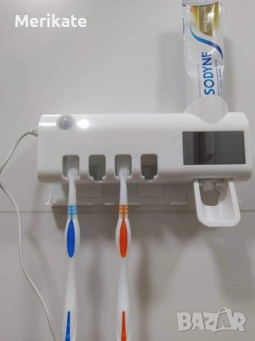 Соларен диспенсър за паста и четки за зъби, снимка 5 - Други - 42206449