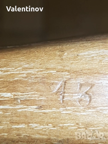 Старинна дървена ракета за тенис , снимка 4 - Антикварни и старинни предмети - 53846174