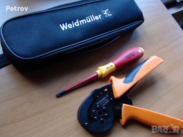 WEIDMÜLLER PZ 10 HEX - ТОП-PROFI Кримпклещи 0,14 - 10 mm²  ШЕСТОСТЕНЕН SUPER CRIMP !! НОВИ !!GERMANY, снимка 6 - Клещи - 35192262