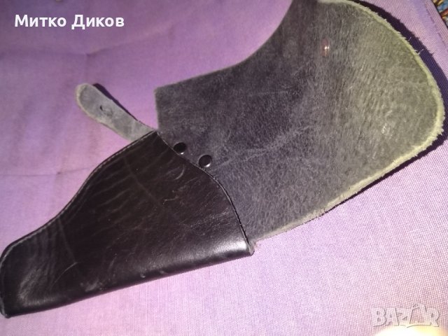 Закрит кобур за Макаров Валтер нов дебела кожа естествена, снимка 4 - Оборудване и аксесоари за оръжия - 39612651