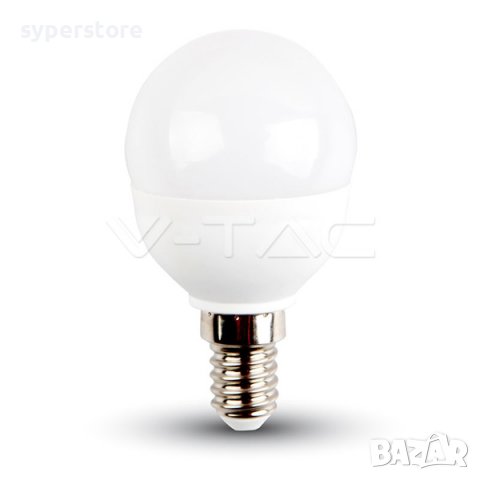 V-Tac LED Крушка 42511- 5.5W E14 4000K  SS300983, снимка 1 - Друга електроника - 39172519