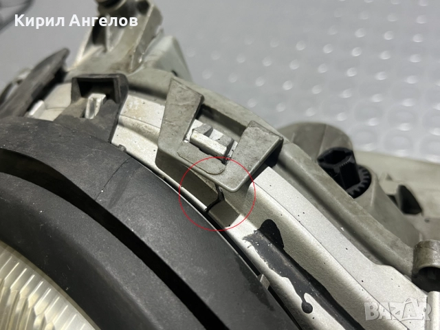 Десен фар за Mercedes E-class W210 (преди фейс), снимка 6 - Части - 52348213