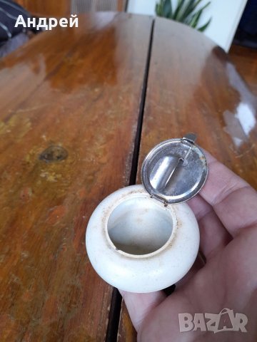 Стар пепелник Балканкар, снимка 3 - Антикварни и старинни предмети - 41459503