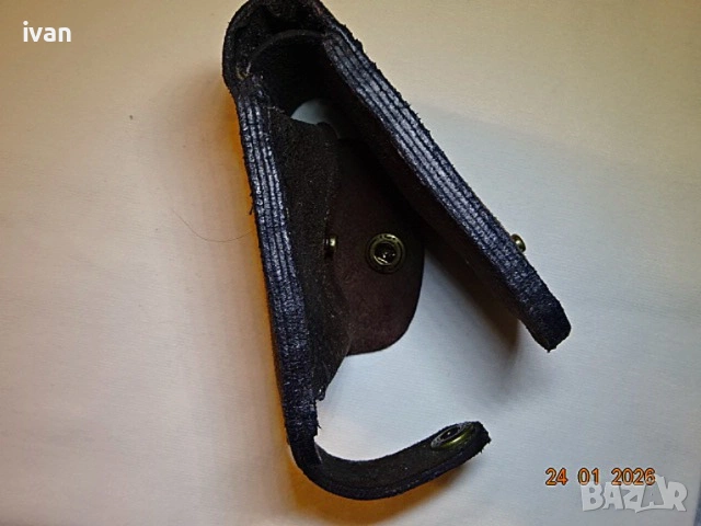 мъжки портфейл от естествена кожа /ръчна изработка/, снимка 3 - Портфейли, портмонета - 53210138