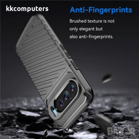 Google Pixel 9 / Pixel 9 Pro Удароустойчив Twill Texture Калъф и Протектор, снимка 4 - Калъфи, кейсове - 53097585