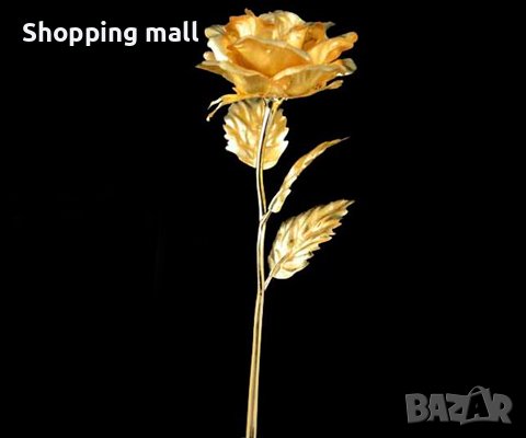 24K Gold Rose Златна роза Луксозен подарък за Св. Валентин , 8-ми март, снимка 6 - Романтични подаръци - 39624277