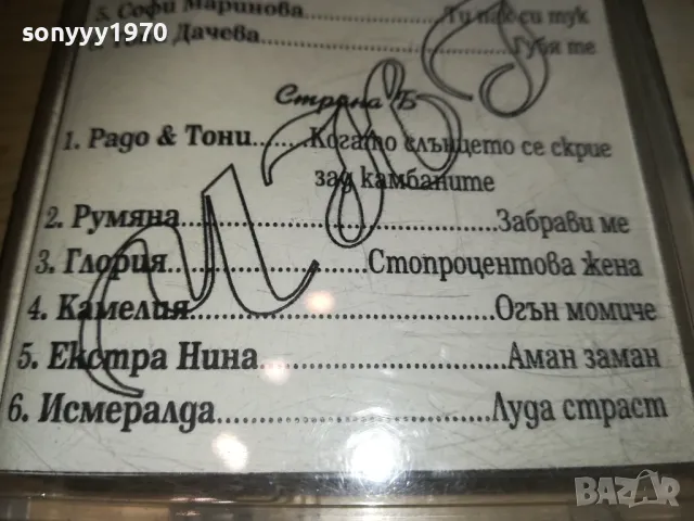 ХИТОВЕ 12 КАСЕТА 2410241111, снимка 10 - Аудио касети - 47700639