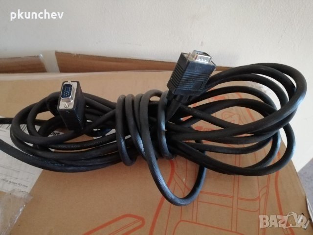 VGA кабел за монитор 6 метра, снимка 1 - Кабели и адаптери - 34096087