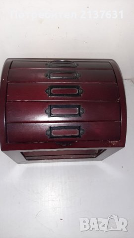 СТИЛЕН  ДЪРВЕН ОРГАНАЙЗЕР за снимки  за Ценители , снимка 1