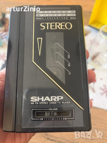 Уокмен Шарп, снимка 6 - Радиокасетофони, транзистори - 52935971