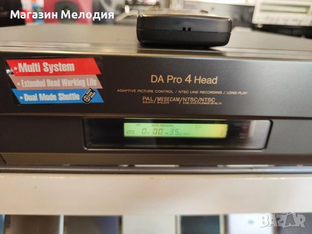 Видео SONY SLV-X711SG с оригинално дистанционно. В отлични техническо и визуално състояние., снимка 9 - Плейъри, домашно кино, прожектори - 51656171