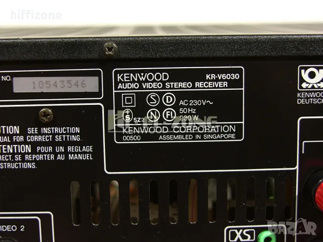  Ресивър Kenwood kr-v6030 , снимка 9 - Ресийвъри, усилватели, смесителни пултове - 47972018