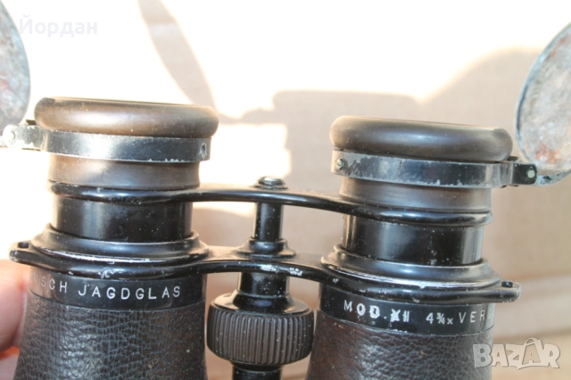 Рядък военен Немски бинокъл ''P.Dorffel Berlin Busch'', снимка 12 - Антикварни и старинни предмети - 52565248