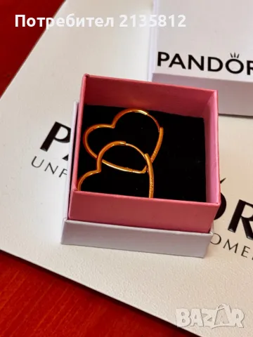 Обеци Пандора Pandora , снимка 7 - Обеци - 49882763