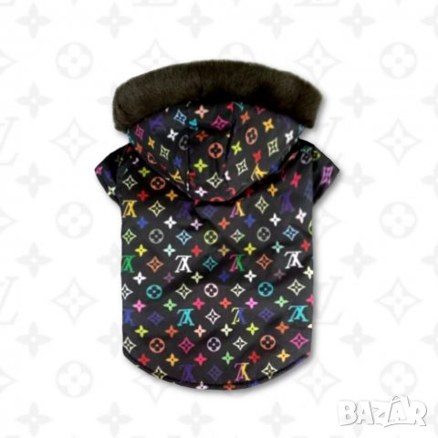 Луксозно Яке за куче. Луксозни дрехи за кучета. Кучешки Якета Луис Витон, снимка 2 - За кучета - 34402670