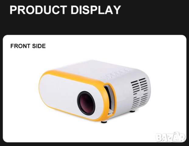 Мини Портативен 1680x1050 1080P Full HD LCD HDMI WiFi Miracast Мултимедиен Проектор Филми Мултимедиа, снимка 9 - Плейъри, домашно кино, прожектори - 41309499