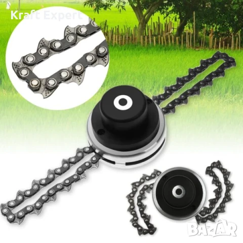 Верижна Метална Глава за Тример KRAFT WORLD, снимка 1