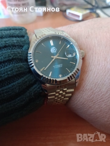 Мъжки автоматик часовник, снимка 3 - Мъжки - 53723142