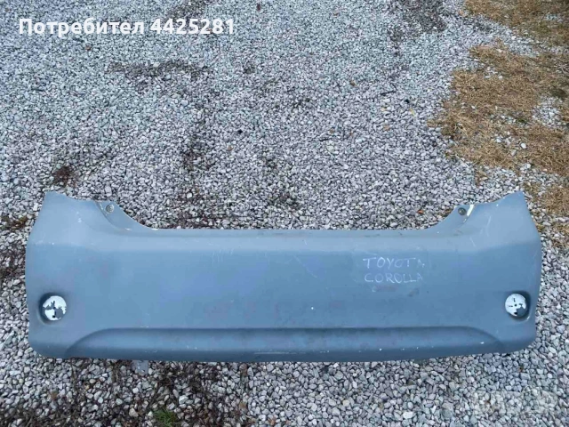 задна броня Toyota Corolla e150 sedan 2007-2010 г. #071S.