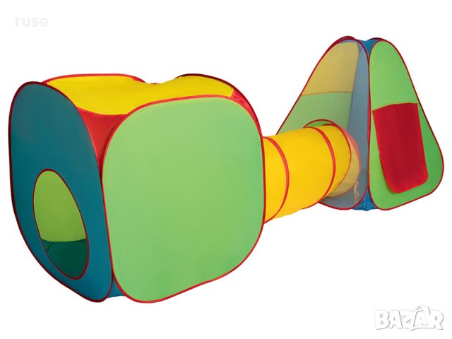 НОВА! Детска палатка за игра, Палатка с тунел, снимка 2 - Други - 41857805