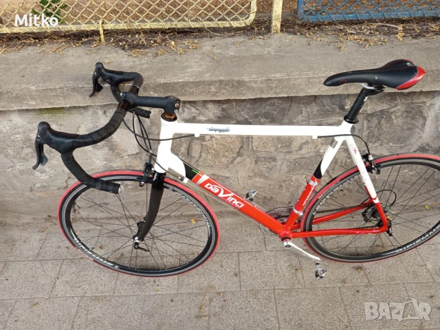 28 цола алуминиев велосипед с 24 скорости палцови команди усилени капли карбонова вилка като нов , снимка 14 - Велосипеди - 50740956