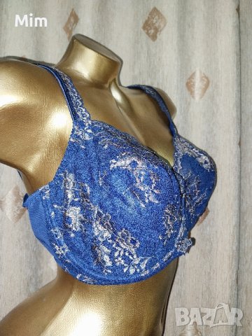Prima Donna 90 G Тъмно син дантелен сутиен , снимка 2 - Бельо - 42697509