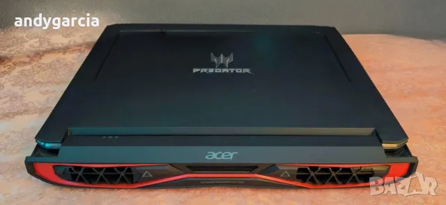 Acer Predator 17X/Core i7-7820HK/NVIDIA GeForce GTX 1080 8GB/16GB RAM/256GB SSD+1TB/17.3 UltraHD 4K, снимка 3 - Лаптопи за игри - 56084605